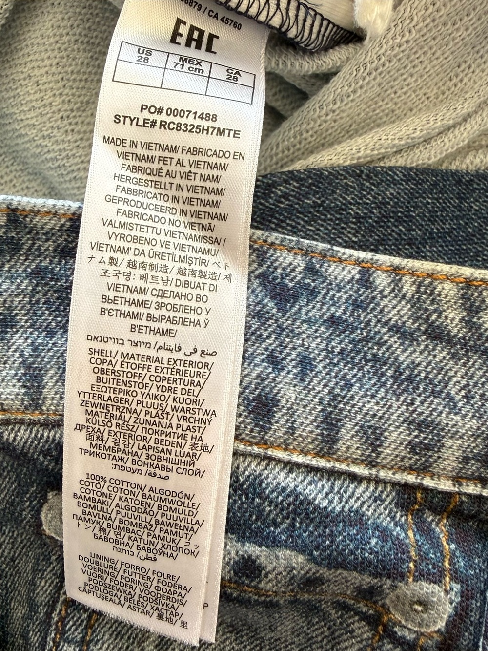 rag & bone Miramar Sofie Wide-Leg Women’s Jeans Kimber 28 NEW - Picture 9 of 10